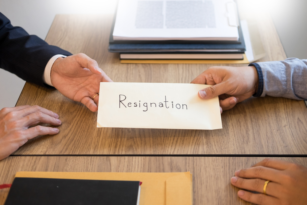 resignation