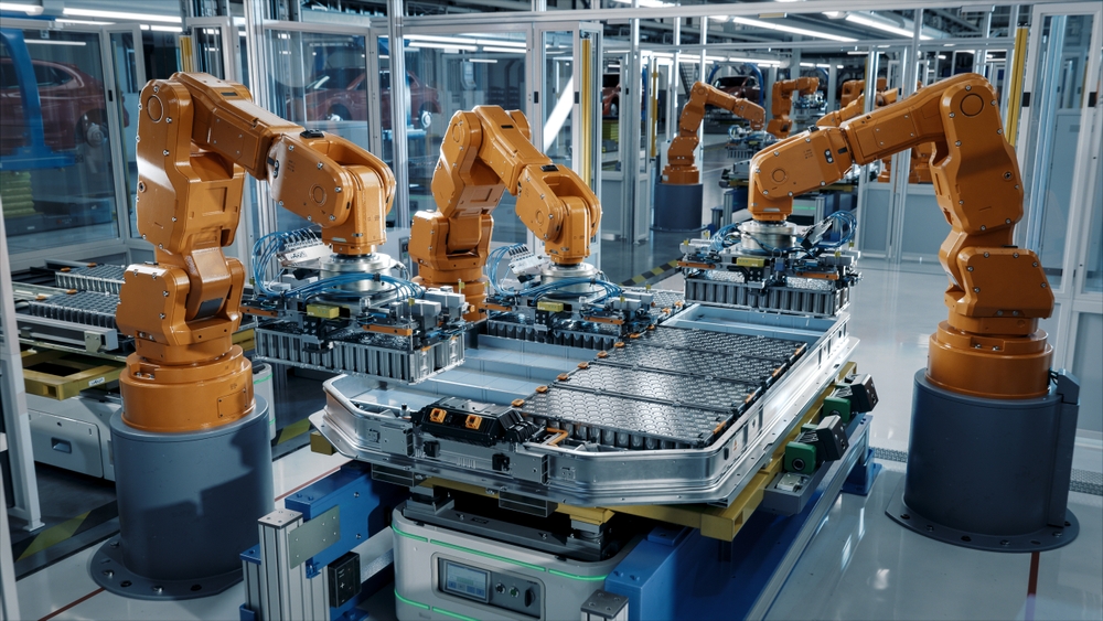Robotic manufacturing equipment